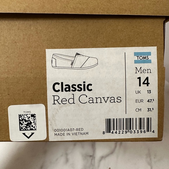 TOMS Classic Alpargata Canvas Espadrilles - Picture 6 of 6